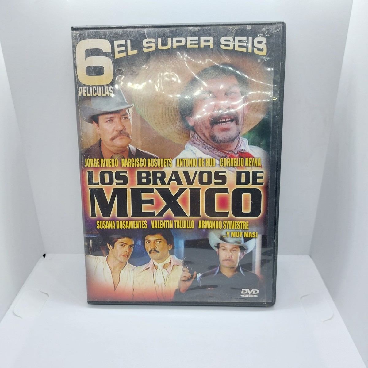 Los Bravos de Mexico 6 Peliculas DVD Cornelio Reyna Valentin