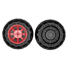 PEG PEREGO 12V POLARIS RZR 900 XP 24 VOLT RICAMBIO RUOTE ANTERIORI PNEUMATICI
