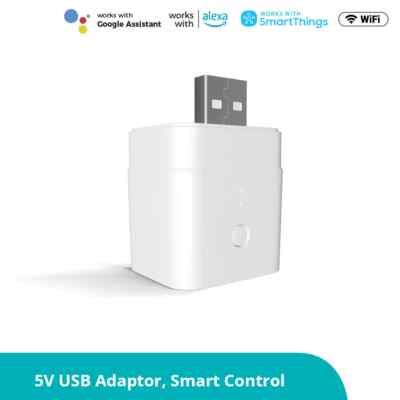 SONOFF Micro USB WiFi Smart Adapter Schalter USB TypA App Sprach Steuerung Timer