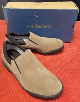Free Shipping H Bass Garfield Ii Slip-on Loafers, Shoes Mens Smoke Brown 12m Free Shipping H Bass Garfield Ii Slip-on Loafers, Shoes Mens Smoke Brown 12m