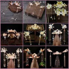 Hanfu headdres tassel fairy hairpin hair crown full set of ancient fairy hairpin