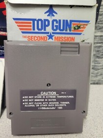Juego Top Gun Second Mission CIB NES PROBADO
