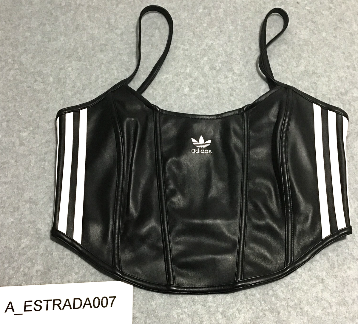 Adidas Originals Firebird Pleather Corset Women's Size 10