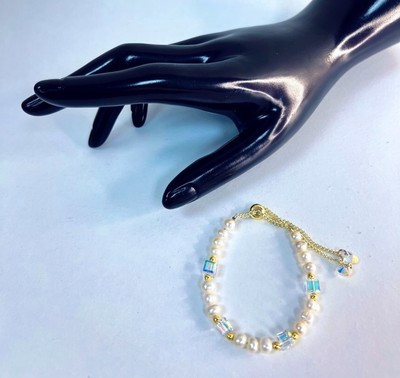 Beads Chakra Crystal Energy Heart Charm Bracelet Handmade Healing Stone Bracelet