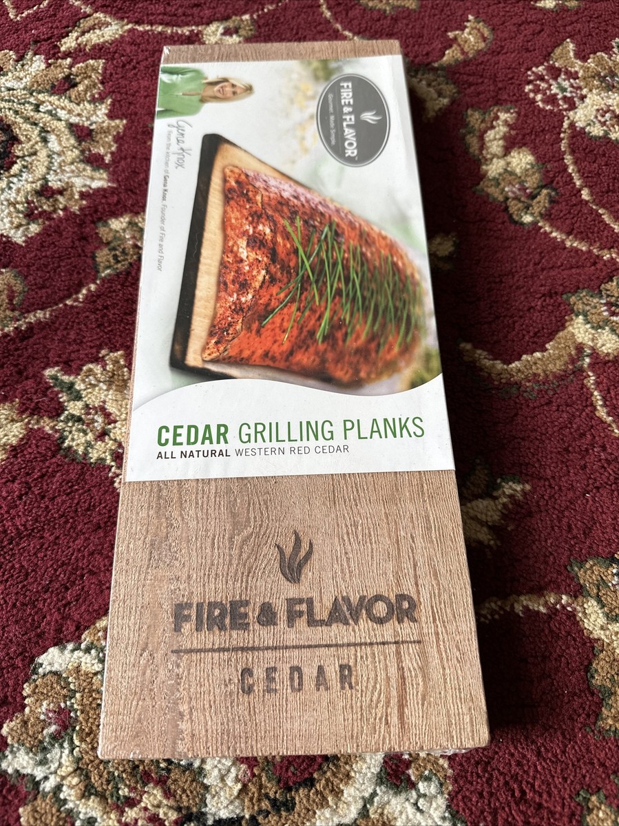 Fire Flavor 2-Pack Fire and Flavor Cedar Wood Grilling Planks 15