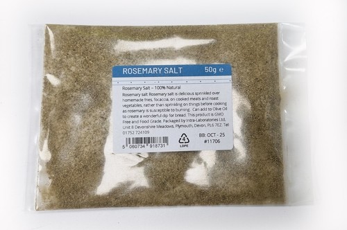 Rosemary Salt - Food Grade - Perfect for Focaccia & Roasts - A Grade Quality - Picture 6 of 12