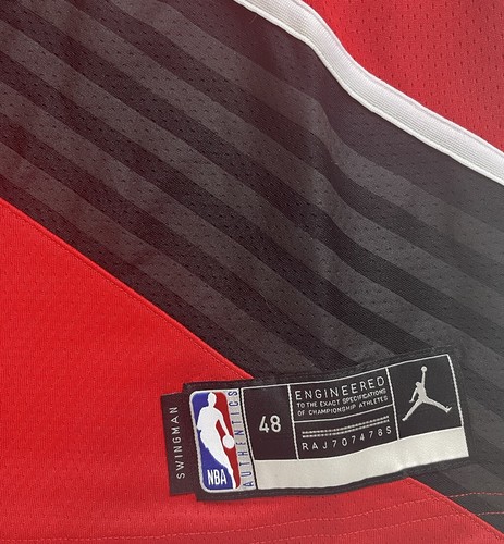 Damian Lillard NBA Swingman Trikot Portland Trailblazer Nike Jordan Gr. 48 Large - Bild 2 von 5