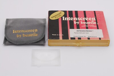 Rare!! [Exc+5] Beattie Intenscreen PLUS for Pentax 645 Grid type From JAPAN