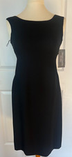 NWT Maggy London Petites Size 4 Perfect Little Black Dress, Scoop Neck