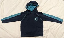 Old Navy Blue Hooded Sweatshirt - Athletic Shirt Boys Size Small