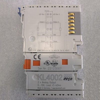 Modulo di uscita analogico Beckhoff KL4002 terminale di