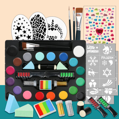 Bowitzki Professional Face Paint Kit Gesichtsbemalung Kit für Kinder Halloween