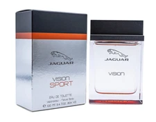 Jaguar Vision Sport by Jaguar 3.4 oz EDT Cologne for Men New In Box