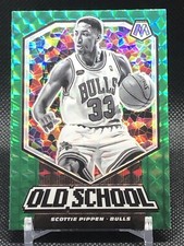 2019-20 Scottie Pippen Panini Mosaic Green Old School  Prizm 🏀