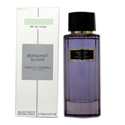 CAROLINA HERRERA BERGAMOT BLOOM EAU DE TOILETTE SPRAY 100 ML/3.4 FL.OZ. (T)