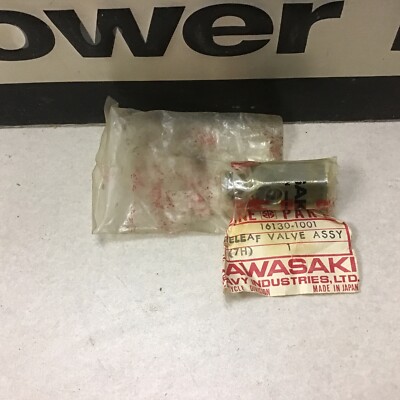 16130-1001 NEW KAWASAKI RELIEF VALVE ASSEMBLY FITS MULTIPLE MODELS FREE SHIPPING