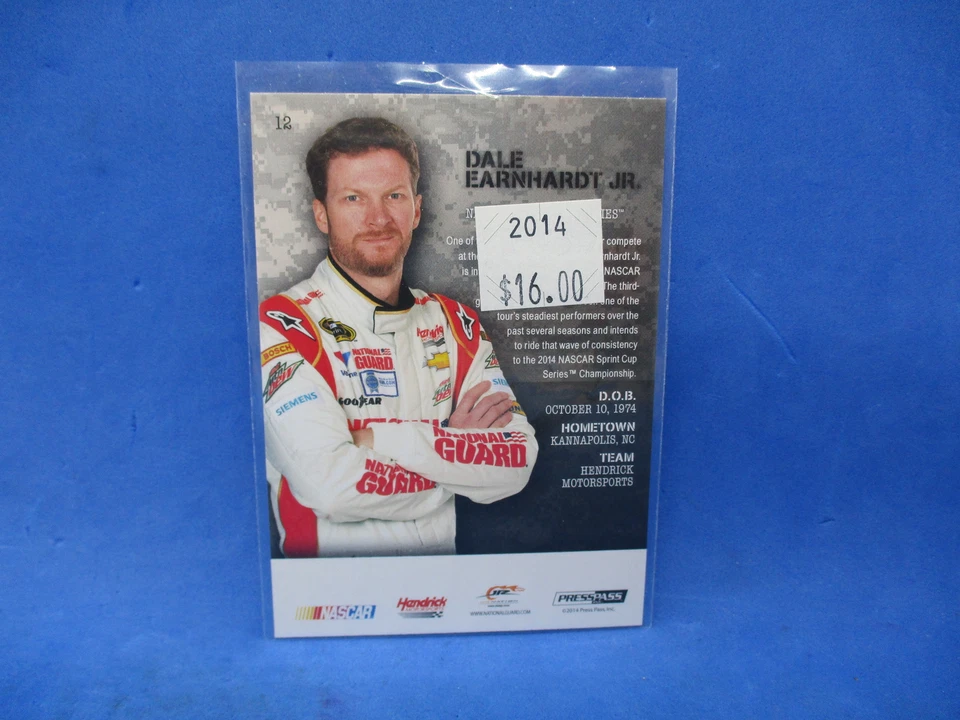 2014 Press Pass American Thunder Magenta #12 Dale Earnhardt Jr - Image 2 of 2