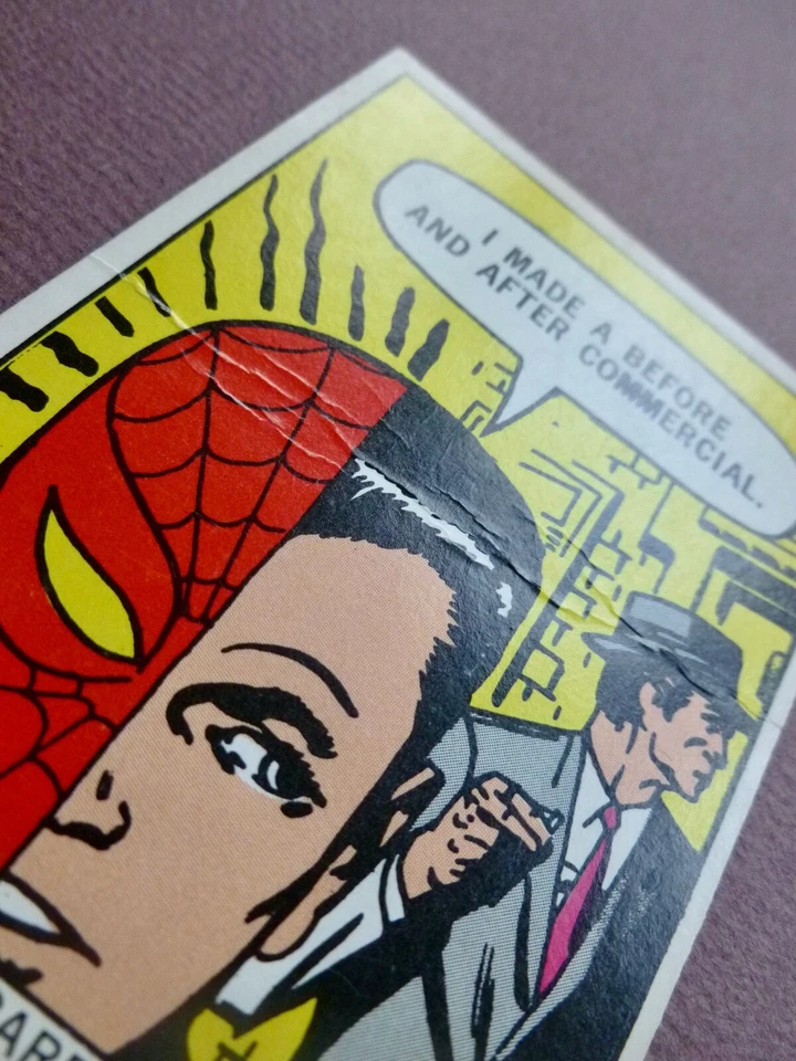 1966 Donruss - Marvel Super Heroes - SPIDERMAN - No. 39 - Image 3 of 4