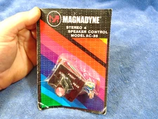 VINTAGE NOS MAGNADYNE STEREO RADIO 4 SPEAKER CONTROL UPGRADE PONTIAC OLDSMOBILE