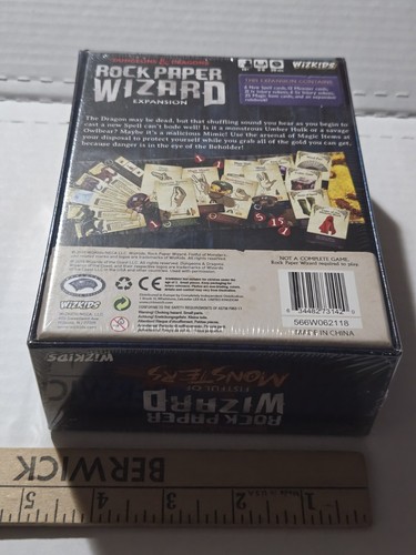 Dungeons & Dragons: Rock Paper Wizard Fistful of Monsters Expansion. D&D, 3-6 Pl - Picture 2 of 4