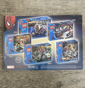 Lego Doc Ock's Fusion Lab 4857 Spider-Man Dr Octopus Marvel Instructions Only