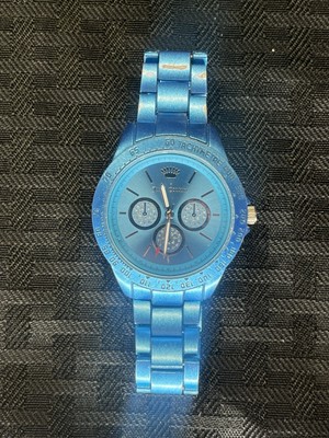 Juicy Couture Black Label Stainless Steel Blue Toned Bracelet Watch MSRP $125 Juicy Couture Stainless Steel Band Wristwatches for sale | eBay main image 3