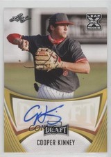2021 Leaf Draft Base Auto Gold Cooper Kinney #BA-CK1 Auto rh0