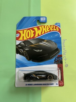 2026 Hot Wheels 8/10 Black LB-Works Lamborghini Huracan Coupe 91/250 MOC
