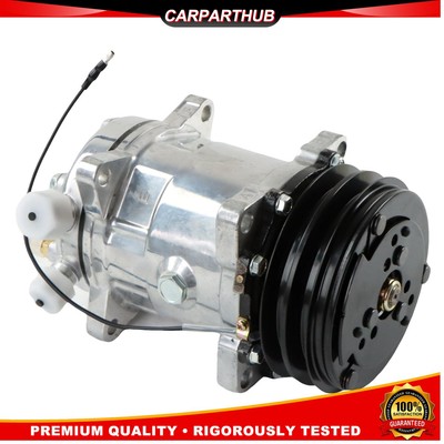 A/C Compressor with Clutch For 2011 2014 Freightliner MCL 1996-1998 Volvo WI