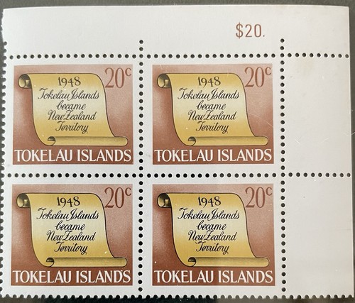 1969 Tokelau Islands 20c orange yellow History of Tokelau stamps - MNH - Picture 1 of 2