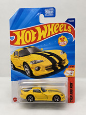 2025 Hot Wheels ’96 Dodge Viper GTS Yellow Then and Now 176/250