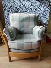 1 Ercol Renaissance lounge chair outstanding condition . High back.