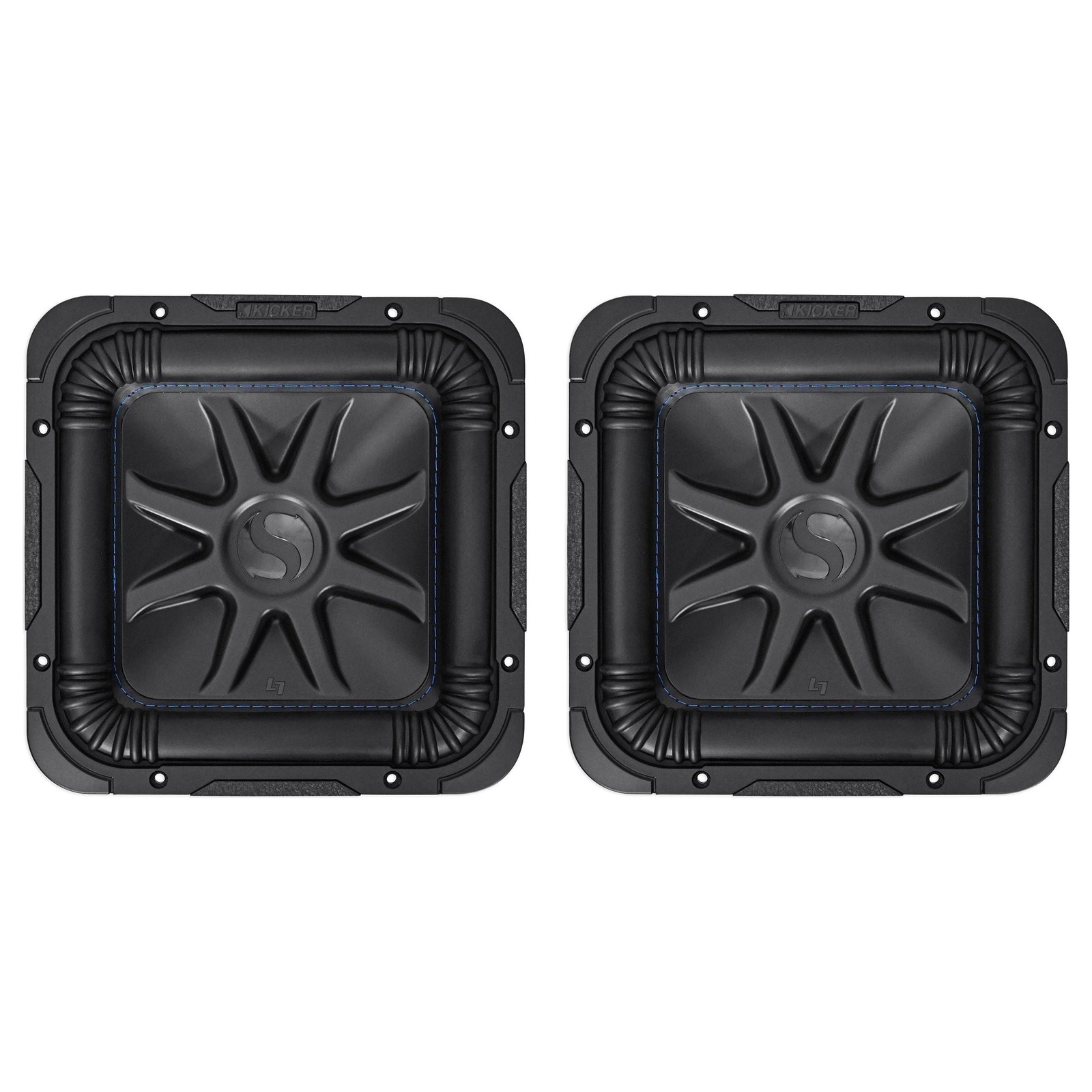 2 Kicker L7S102 10 автомобильных сабвуферов Solobaric L7S мощностью 2400 Вт Solo-Baric 44L7S10-2 98090₽