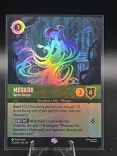 Megara - Secret Keeper (Epic) 213/204 Whispers in the Well Holo Disney Lorcana 