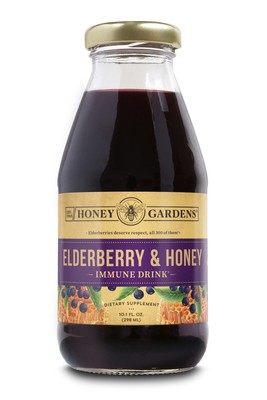 Honey Gardens Elderberry Immune Boost Drink 10 oz Liquid