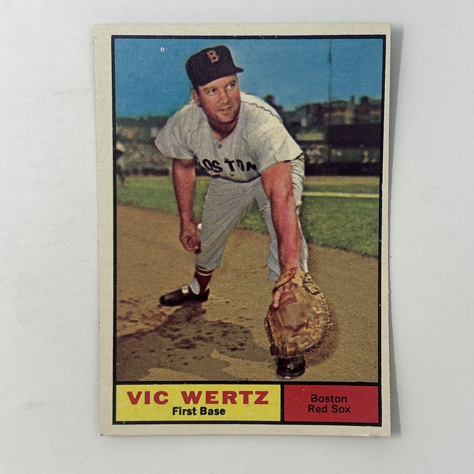 Vic Wertz #340 Baseball Cards 1961 Topps trading card — raw and PSA graded price guide