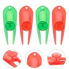 8 Pcs Golf Fork Tool Equipment Ball Marker Funny Divot Repair Tools