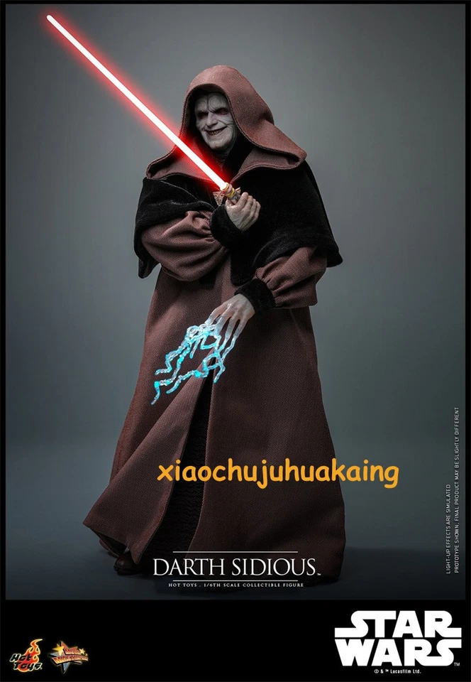 Hot Toys MMS745 Star Wars III Revenge of the Sith Darth Sidious Figure Model Toy - Image 2 of 4