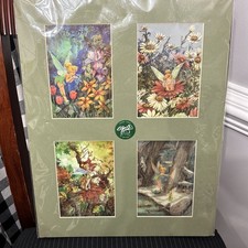 NEW DISNEY TINKERBELL 4 SEASON LIMIT EDITION 189/500 MATTED LASER CEL COA RARE