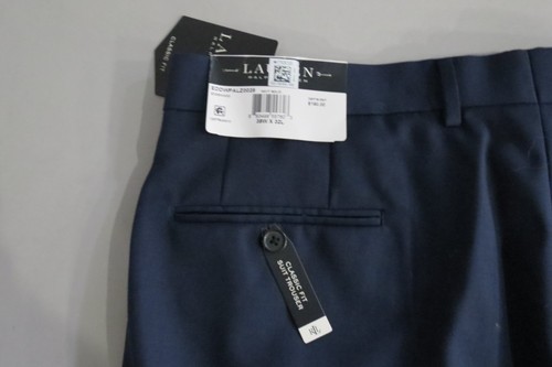 NUEVO CON ETIQUETAS Lauren Ralph Lauren Etiqueta Negra Modelo-Lattimore Calce Clásico Traje Completo 46 S - Imagen 16 de 18