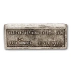10 oz Silver Bar - National Refining Systems Inc.