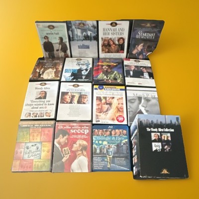 Woody Allen 15 Film DVD Lot Box Set Annie Hall Manhattan Hannah Sisters Sleeper