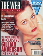 MAG: Web Magazine May 1997- Gillian Anderson- 1st Anniversary Rodney Dangerfield