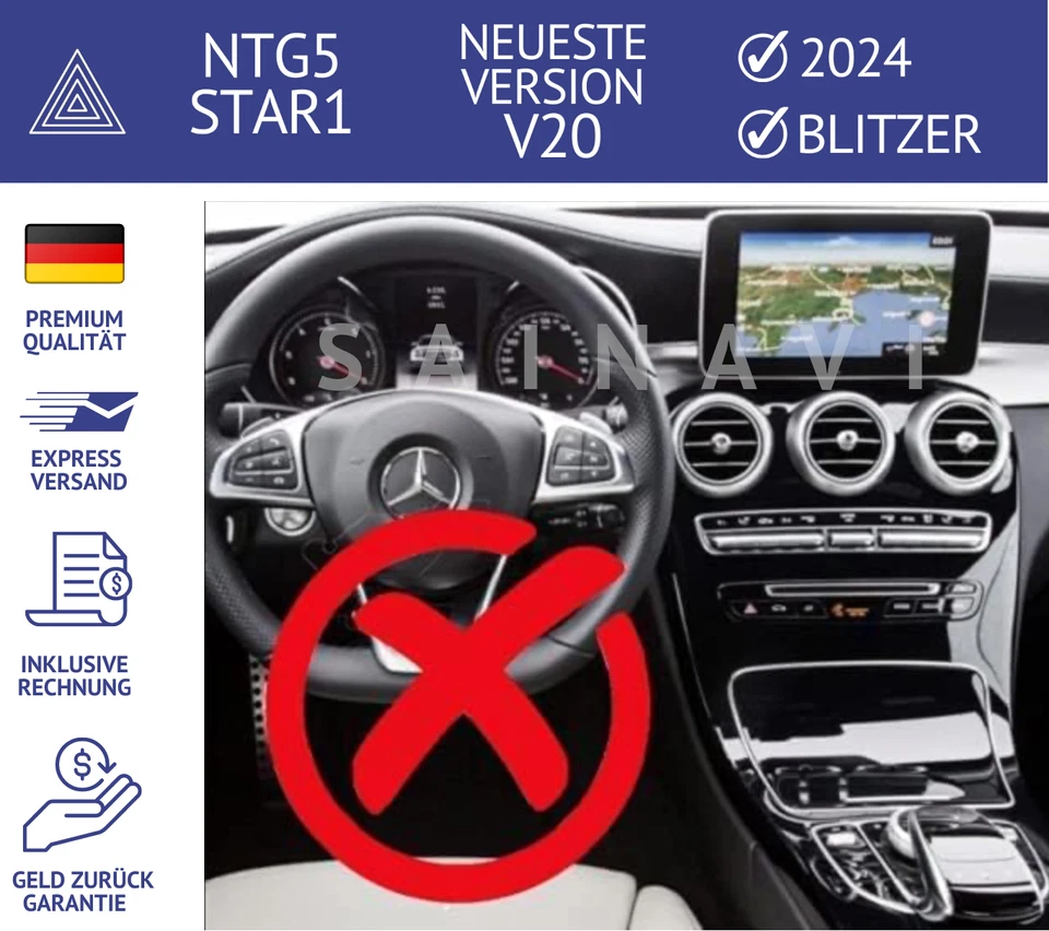 2024 MERCEDES GARMIN MAP PILOT STAR1 NAVIGATION SD-KARTE A2189062704 V20 EUROPA - Bild 3 von 4
