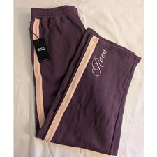 RVCA Purple Pink Striped Pants