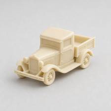 1930 Ford Model A Pickup N Scale 1160 3d Printed Resin Unpainted Matte Ivory 1930 Ford Model A Pickup N Scale 1160 3d Printed Resin Unpainted Matte Ivory