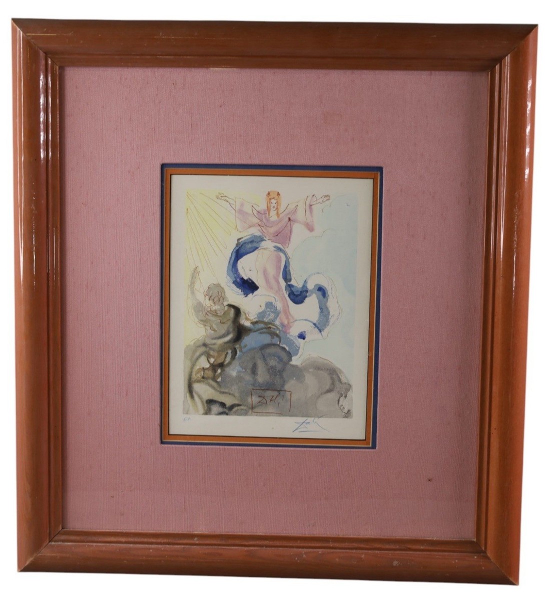 Salvador Dali' Framed Lithograph With COA | eBay