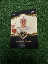 2026 ONIT Athlete TIMELESS Andrew Ermis  Texas Longhorns Baseball  #B-3 BG1