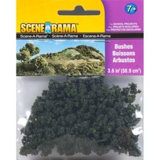 Woodland Scenics Scene-A-Rama Scenery Bags Bushes 2oz WOOSP4184 Science Kits &