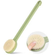 Shower Brush with Soft Bristles, Bath Brush Body Brush Back Brush Long Handle or